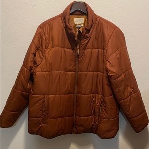 Universal Thread rust puffer jacket
